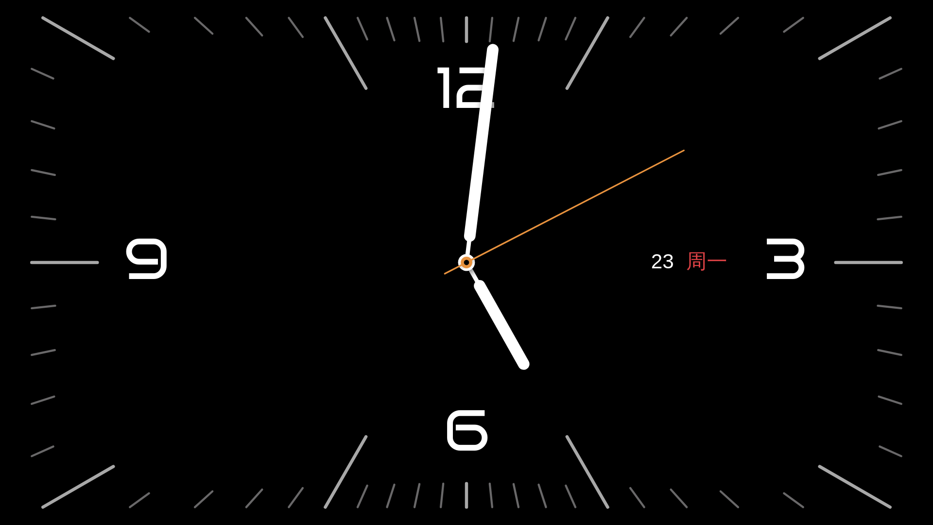 website screenshot of https://rect-clock.pages.dev/