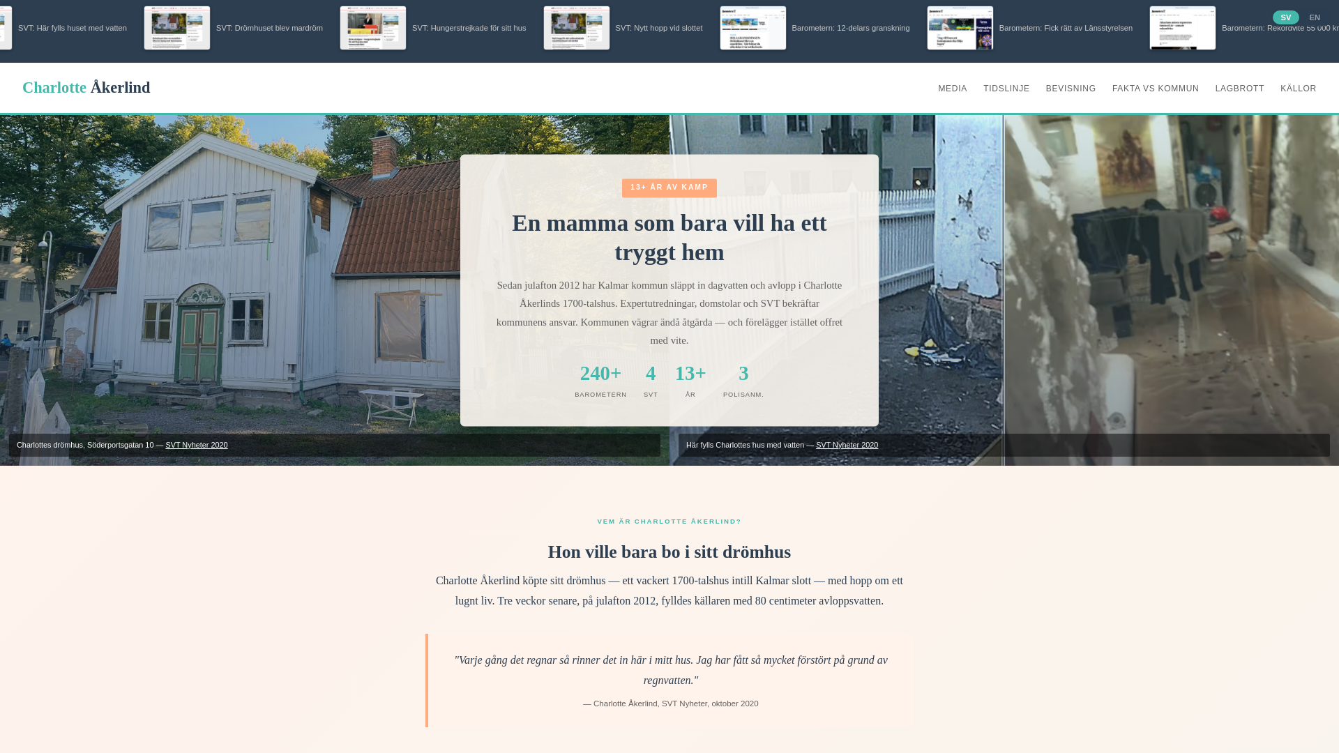 website screenshot of https://charlotteakerlind.pages.dev/
