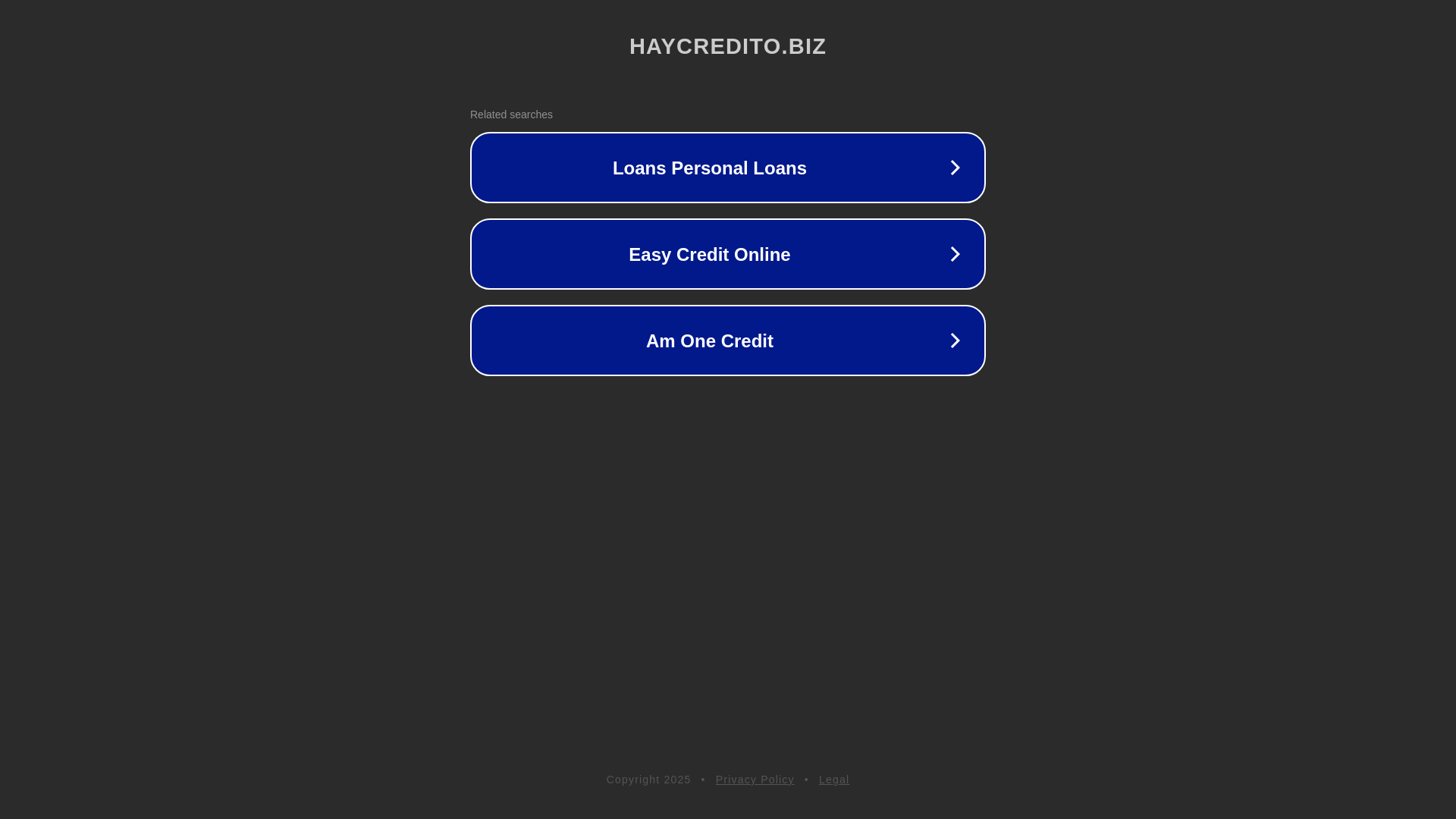 website screenshot of https://haycredito.biz/