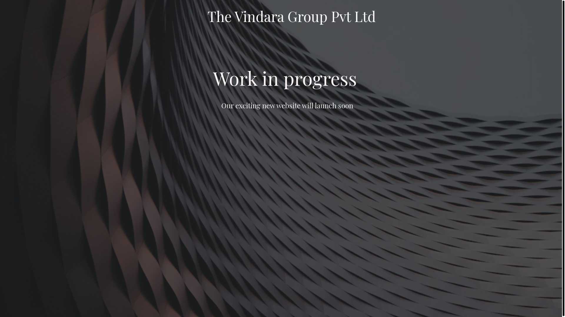 website screenshot of https://thevindara.com/