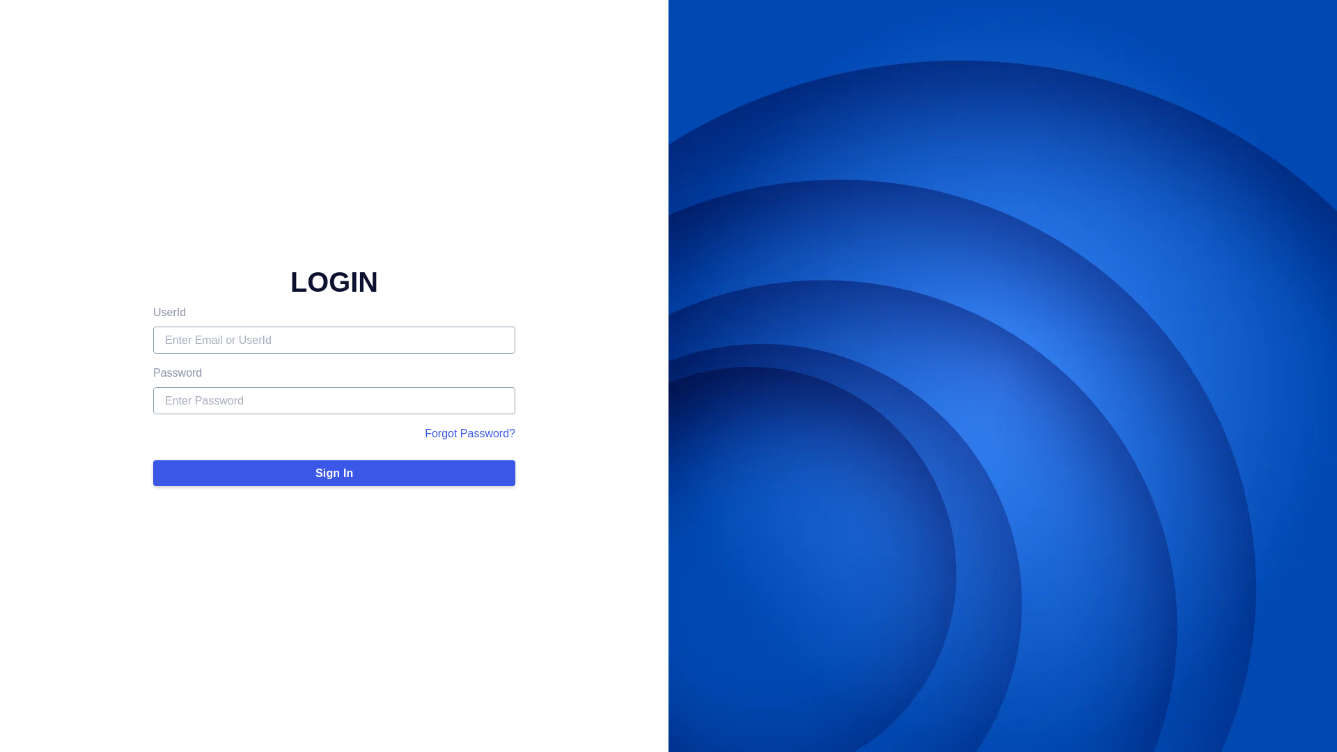 website screenshot of https://ptxcrmadminui.pages.dev/