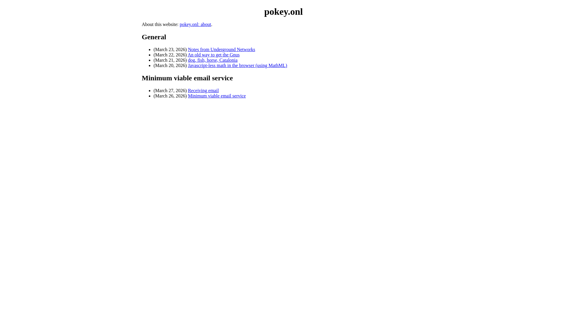 website screenshot of https://pokey.onl/