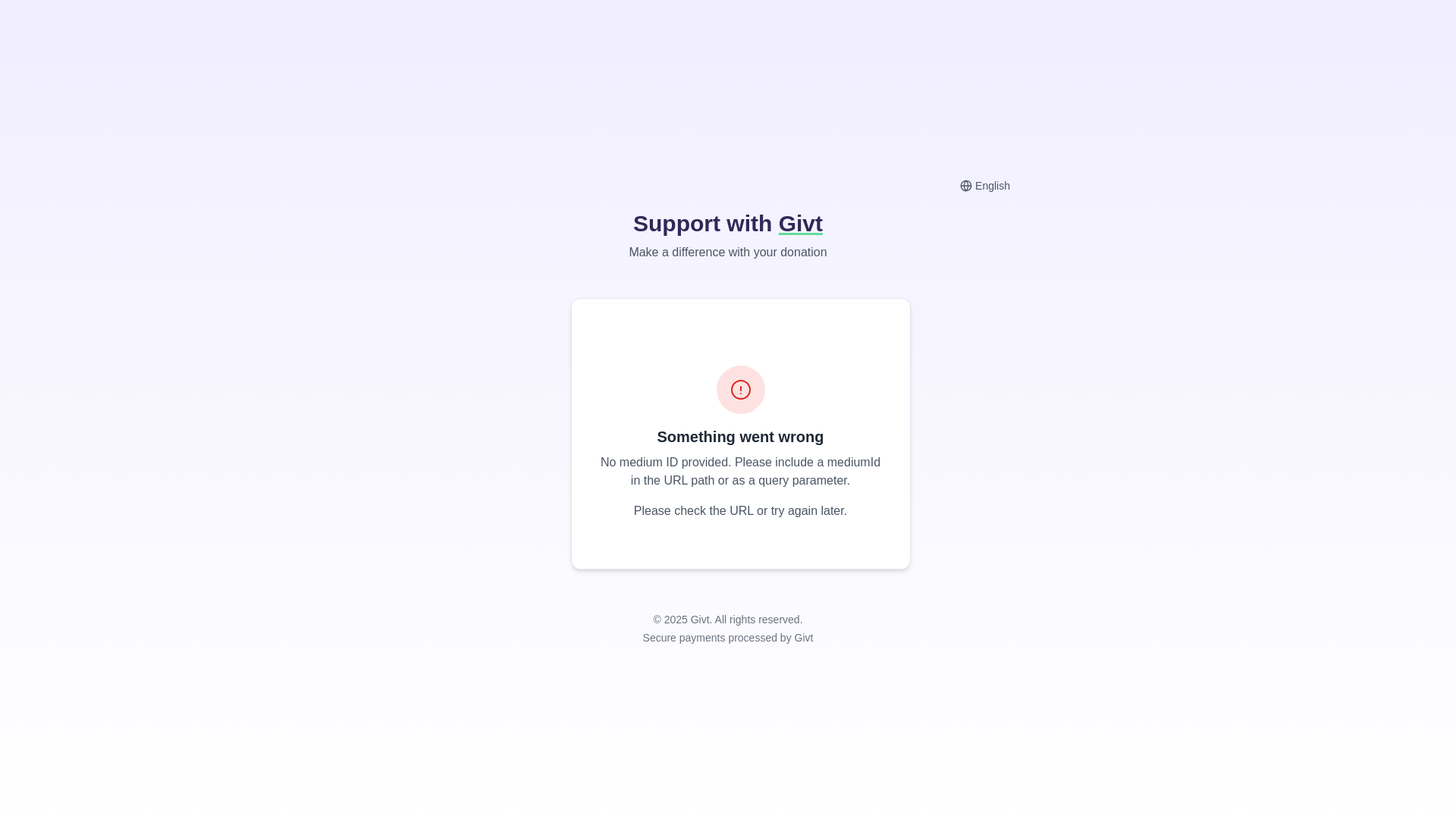 website screenshot of https://online-giving.pages.dev/